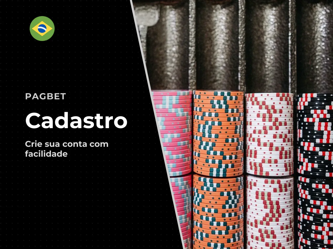 Cadastro pelo site da Pagbet. No